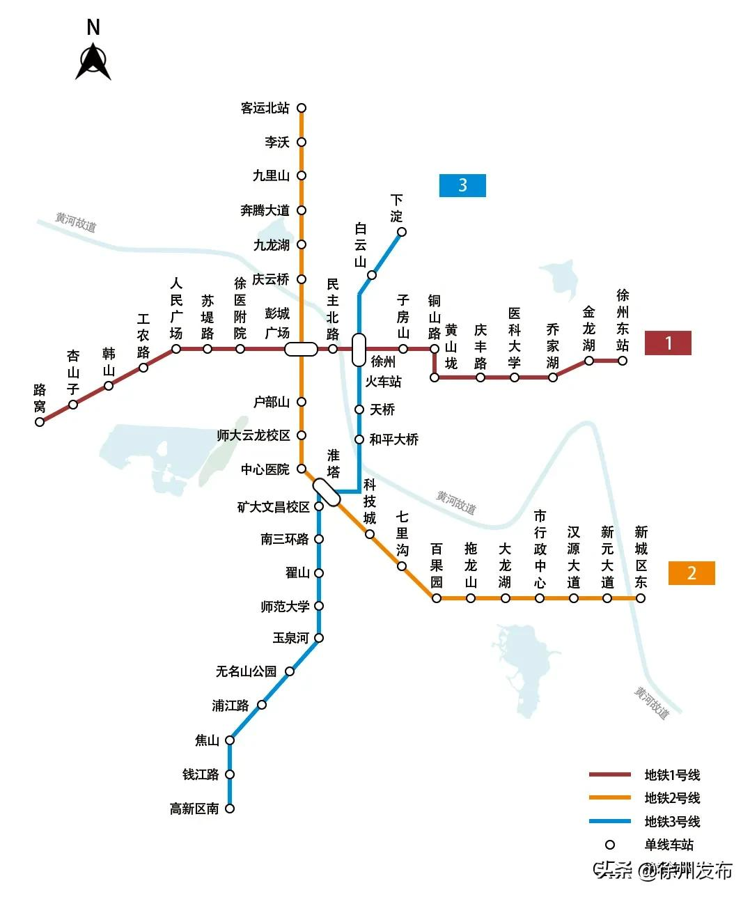 3号线二期,4、5、6号线一期……徐州轨道交通最新消息!